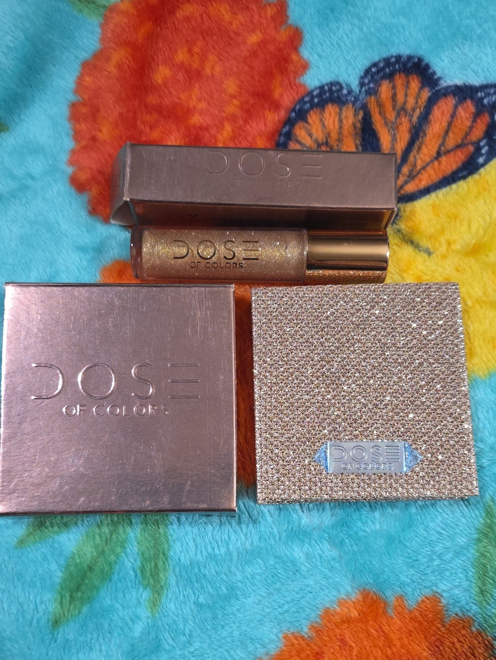 Dose Of Color Desi x Katy Mirame Highlighter & Over The Top Lipgloss